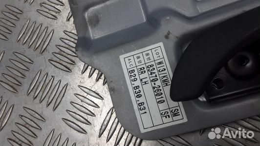 Стеклоподъемник задний левый hyundai santa FE 1 (8