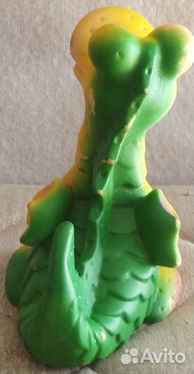 Детская резиновая игрушка Дракончик Редкий СССР