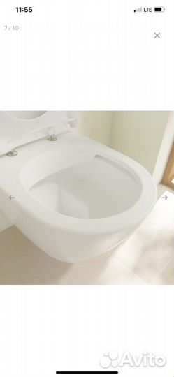 Унитаз Villeroy & Boch Subway 2.0 С крышкой