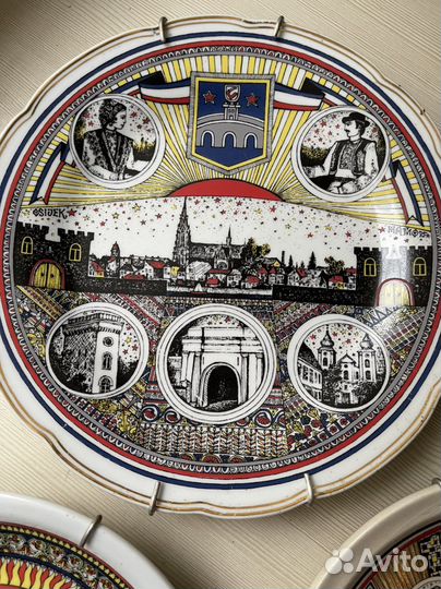 Тарелка настенная Югославия