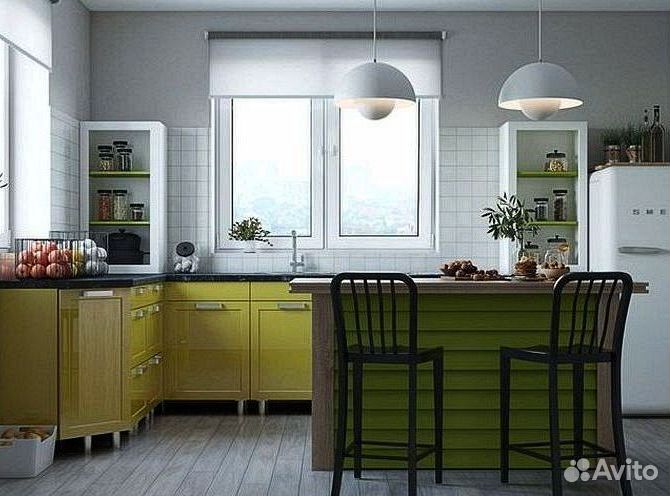 Кухня с установкой