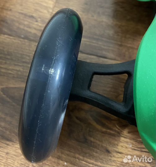 Детский 3-колесный самокат Дерзкий Старт, зеленый