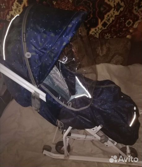 Коляска санки 