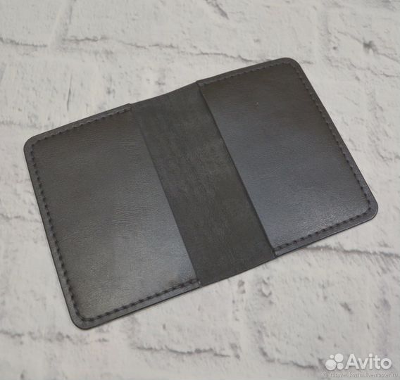 Обложка для автодокументов из натуральной кожи