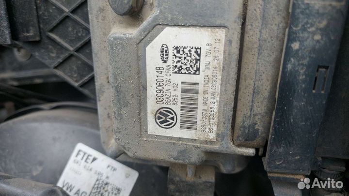 Эбу двигателя cfna Вольксваген Поло 1.6 105лс