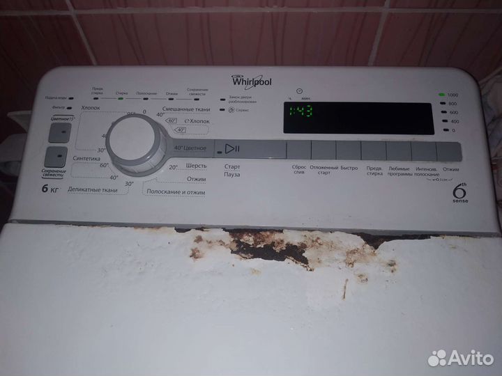 Стиральная машина с вертикальной загрузкой