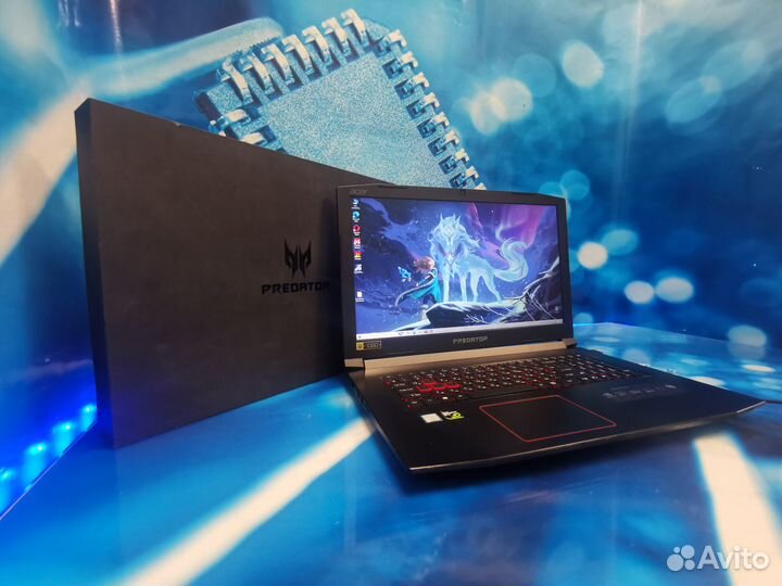 Ноутбук игровой Acer Predator/I5 7300HQ/GTX 1050 T