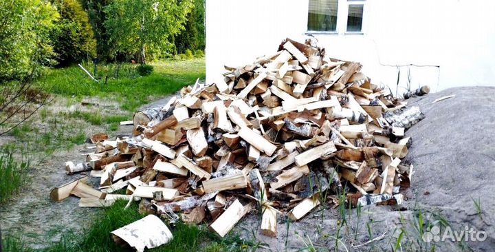 Дрова Березовые в наличии в Выборге
