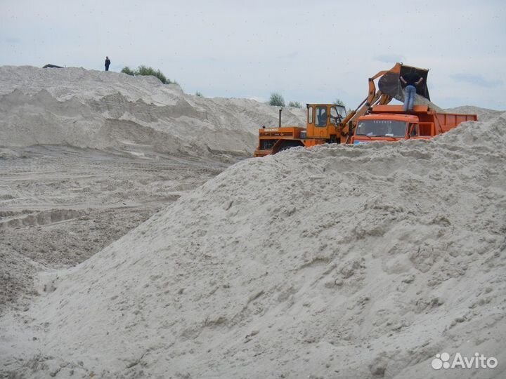 Песок желтый для песочницы с доставкой