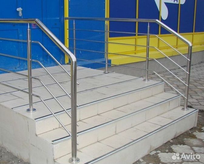 Ограждения пандуса