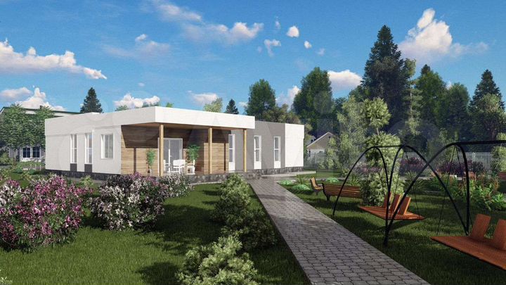 Дом 196 м² на участке 12,7 сот.