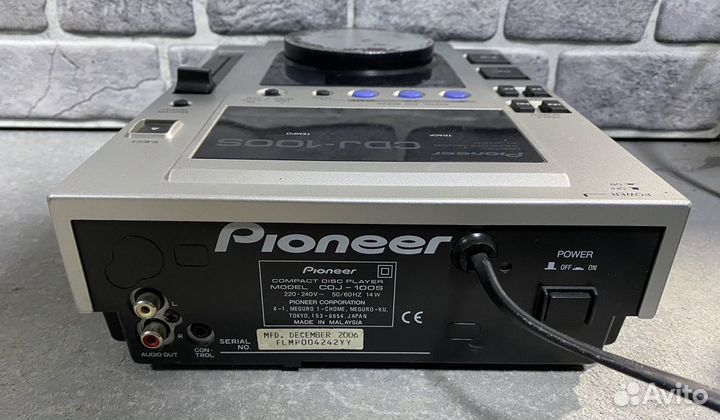 DJ CD-проигрыватель Pioneer DJ CDJ-100S