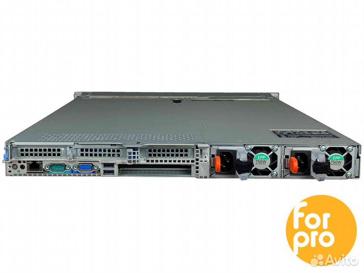 Сервер dell R640 10SFF 2x5118Gld 512GB, H740p