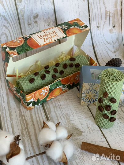 Корпоративные подарки Новогодние свечи