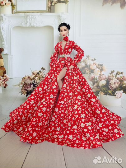 Платье на кукол Integrity (Poppy, NuFace, FR)