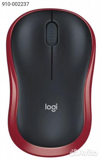 910-002237, Мышь Logitech M185 Беспроводная чёрно