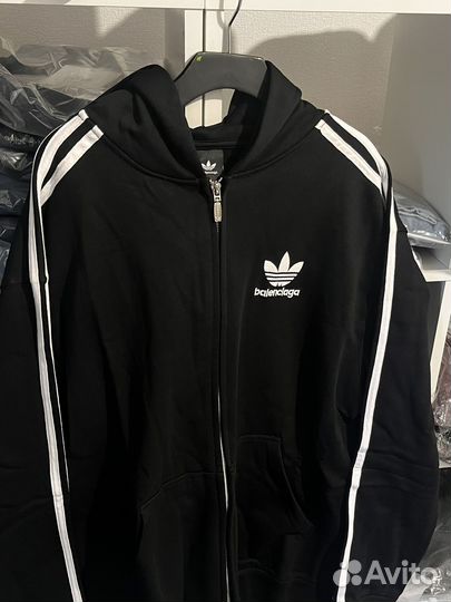 Balenciaga x Adidas zip hoodie