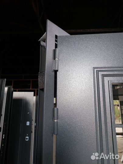 Термодверь со стеклопакетом