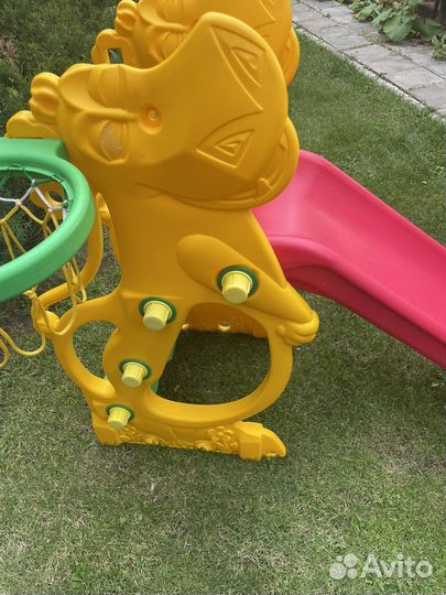 Детская горка пластиковая