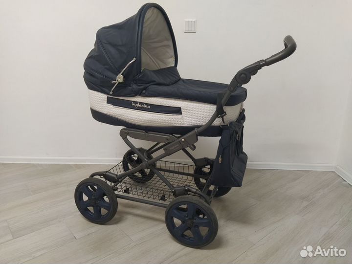 Коляска Inglesina Vittoria Ergo Bike Син+ Игрушки