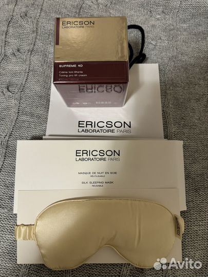 Ericson laboratoire Supreme 4D и маска для сна