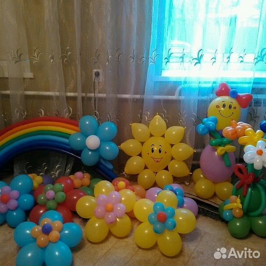 Гелиевые шары,композиции из шаров