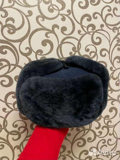 Мужская шапка военная новая. Шапка ушанка