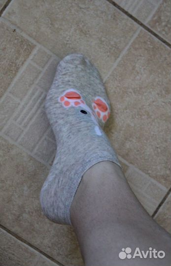 Ми-мишные носочки со зверьками. Подрост/жен. 33-38