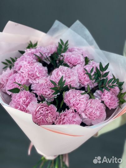 Гвоздика букет, букет цветов, цветы с доставкой