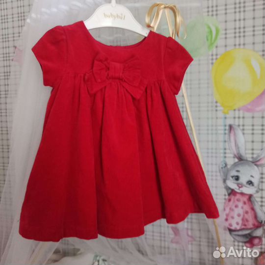 Платье для девочки 62-68