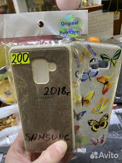 Чехлы на телефон samsung А5, А8+