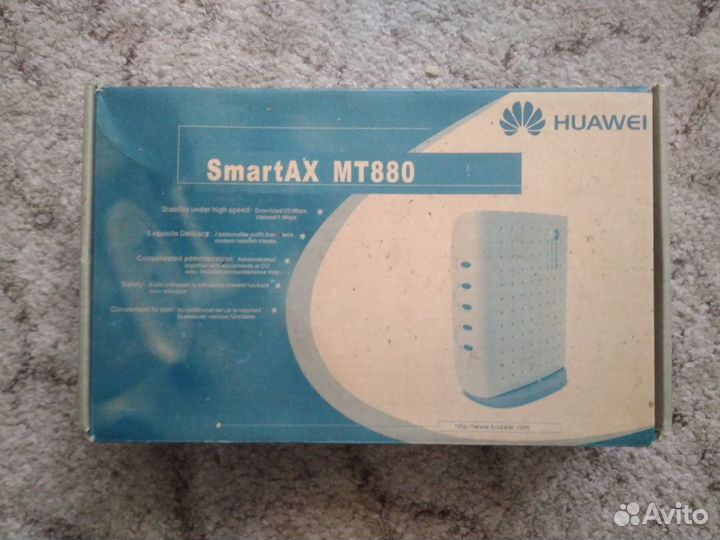 Adsl модем huawei smartAX MT880