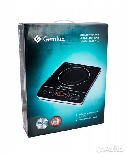 Плита индукционная Gemlux GL-IP20A