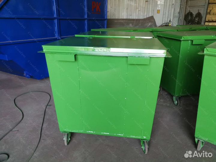 Евроконтейнер мусорный 1,1 м3 7-Е540