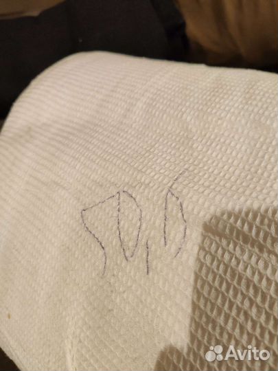 Ткань полотенечная вафельная 50,6 м. Ширина 45 см