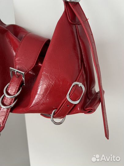 Сумка красная