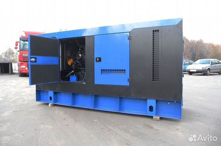 Дизельный генератор тсс 320кВт в кожухе