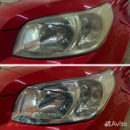 Покрытие фар защитной пленкой в Марьяновке