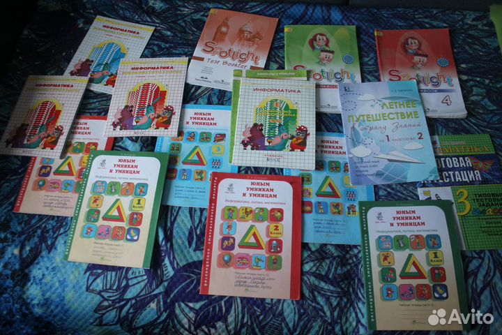 Рабочие тетради 1-4 класс, цена за всё