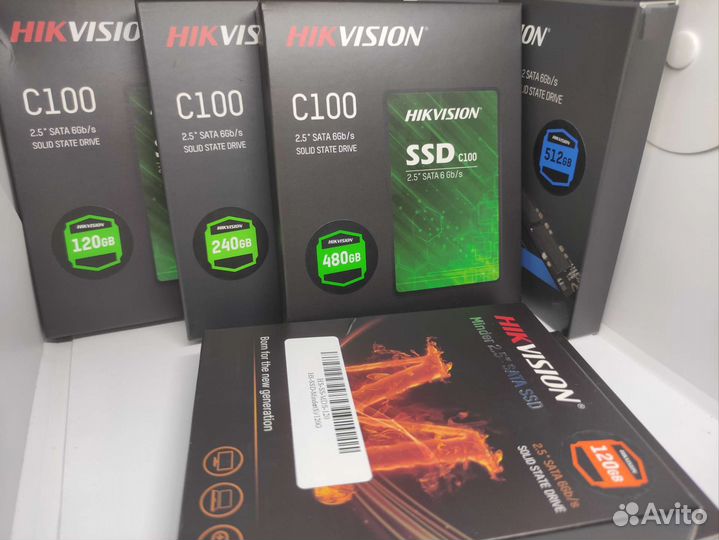 SSD Диски Hikvision 120/240/480 Gb. Новые. Опт