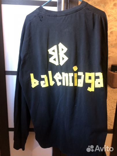 Balenciaga Men's Tape Type Crew SweatShirt