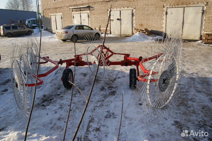 Грабли ворошилки 9-ти колёсные