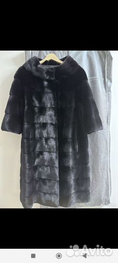 Шуба норковая BlackGlama 42-46