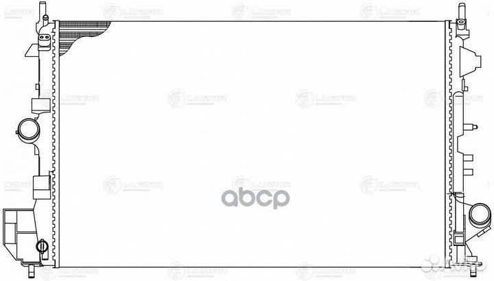 Радиатор охл. opel vectra C (02) 1.6I/1.8I MT