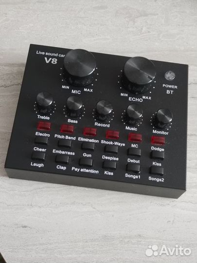 Dj контролер, звуковая карта