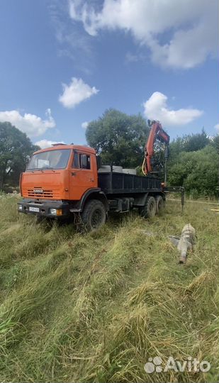 Камаз, вездеход, манипулятор, буровая