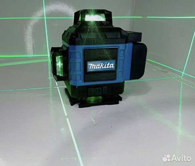 Лазерный уровень makita 4D нивелир 16 линий