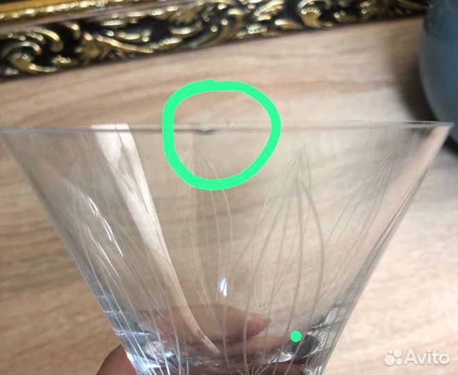 Хрустальные фужеры для шампанского Лотос