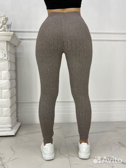 Леггинсы женские тёплые зимние размер XL 2XL 3XL