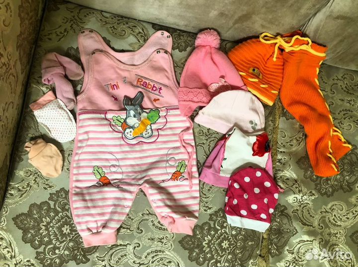 2 пакета вещей на девочку